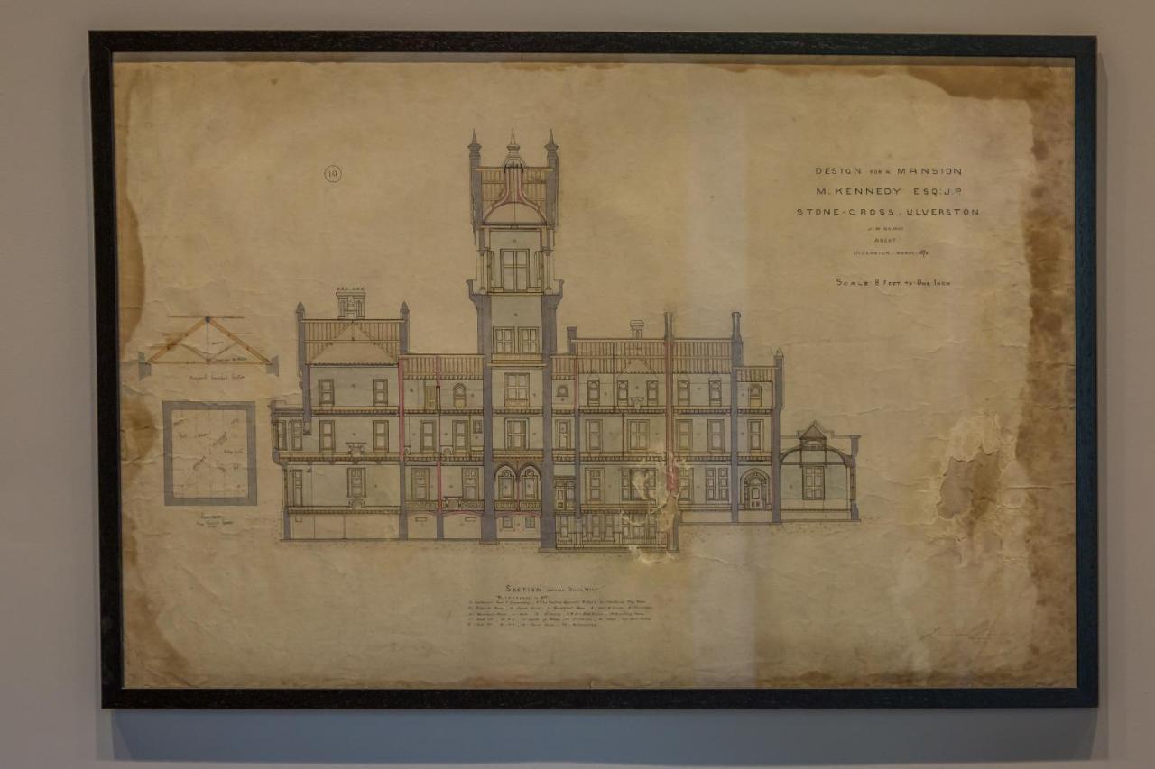 The Violet Suite Stone Cross Mansion Ulverston Extérieur photo